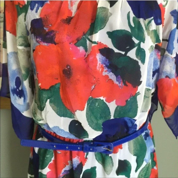 Rabbit Rabbit Rabbit Floral Dress Sizes - Picture 4 of 4